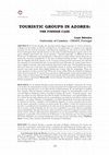 Research paper thumbnail of Touristic groups in Azores: the Finnish case