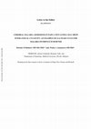 Research paper thumbnail of Cerebral malaria admissions in Papua New Guinea may show inter-annual cyclicity: An example of about a 1.5-year cycle for malaria incidence in Burundi