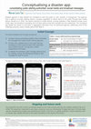 Research paper thumbnail of Conceptualising a disaster app: consolidating public alerting authorities’ social media and broadcast messages