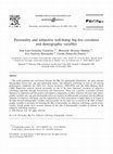 Research paper thumbnail of Personality and subjective well-being: big five correlates and demographic variables