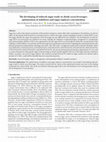 Research paper thumbnail of The developing of reduced-sugar ready-to-drink cocoa beverages: optimization of stabilizers and sugar replacers concentration