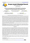 Research paper thumbnail of The Interrelationships between Metacognition and Modeling Competency: The Moderating Role of the Academic Year