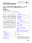 Research paper thumbnail of Search for an additional, heavy Higgs boson in the $$H\rightarrow ZZ$$ H → Z Z decay channel at $$\sqrt{s} = 8\;\text{ TeV }$$ s = 8 TeV in $$pp$$ p p collision data with the ATLAS detector