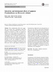 Research paper thumbnail of Selectivity and detrimental effects of epiphytic Pseudanabaena on Microcystis colonies