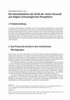 Research paper thumbnail of Die Ideendeduktion der Kritik der reinen Vernunft aus Hegels schlusslogischer Perspektive