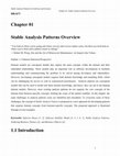 Research paper thumbnail of Stable Analysis Patterns Overview