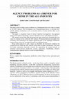 Research paper thumbnail of Agency Problems as a Driver for Crime in the Aec-Industry