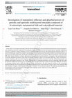 Research paper thumbnail of Investigation of transmitted, reflected, and absorbed powers of periodic and aperiodic multilayered structures composed of bi-anisotropic metamaterial slab and conventional material