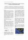 Research paper thumbnail of Comparación entre el transporte eólico teórico y real en la duna de Valdevaqueros (Cádiz)