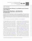 Research paper thumbnail of Protecting Sanitation Workers in Low-Middle Income Countries Amid COVID-19