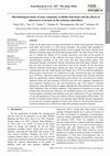 Research paper thumbnail of Microbiological status of some commonly available food items and the effects of microwave oven heat on the existence microflora