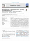 Research paper thumbnail of Effect of oil extraction on the composition, structure, and coagulant effect of Moringa oleifera seeds