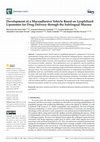 Research paper thumbnail of Development of a Mucoadhesive Vehicle Based on Lyophilized Liposomes for Drug Delivery through the Sublingual Mucosa