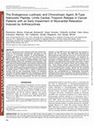 Research paper thumbnail of The Endogenous Lusitropic and Chronotropic Agent, B-Type Natriuretic Peptide, Limits Cardiac Troponin Release in Cancer Patients with an Early Impairment of Myocardial Relaxation Induced by Anthracyclines