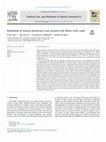 Research paper thumbnail of Benchmark of neutron production cross sections with Monte Carlo codes