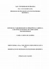 Research paper thumbnail of Estudo da variabilidade da frequência cardíaca e do nível funcional de amputados transfemorais