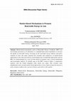 Research paper thumbnail of Market-Based Mechanisms to Promote Renewable Energy in Asia