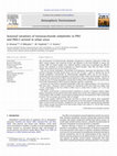 Research paper thumbnail of Seasonal variations of monosaccharide anhydrides in PM1 and PM2.5 aerosol in urban areas