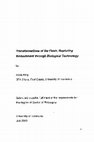 Research paper thumbnail of Transformations of the flesh : rupturing embodiment through biological technology