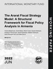 Research paper thumbnail of The Ararat Fiscal Strategy Model: A Structural Framework for Fiscal Policy Analysis in Armenia