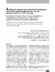 Research paper thumbnail of Análisis de riesgos en la salud de la población rural de la pampa argentina por uso de agroquímicos en cultivo de soja