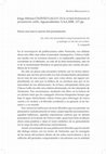 Research paper thumbnail of Jorge Alfonso CHÁVEZ GALLO, De la verdad deshonesta al pensamiento noble, Aguascalientes: UAA 2008, 117 pp