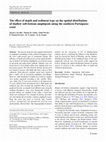 Research paper thumbnail of The effect of depth and sediment type on the spatial distribution of shallow soft-bottom amphipods along the southern Portuguese coast