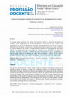 Research paper thumbnail of Gestão da formação contínua de professores em agrupamento de escolas: dinâmicas e desafios