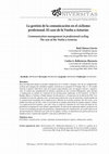 Research paper thumbnail of La gestión de la comunicación en el ciclismo profesional. El caso de la Vuelta a Asturias Communication management in professional cycling. The case of the Vuelta a Asturias