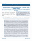 Research paper thumbnail of Serum Micronutrient Levels In Premature Canities: A Systematic Review and Meta-analysis