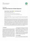 Research paper thumbnail of Angle Closure Glaucoma in Retinitis Pigmentosa