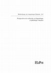 Research paper thumbnail of Lingüística y filología en Colombia: orígenes en la Romanística y prospectiva actual