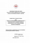 Research paper thumbnail of Manual de procedimientos administrativos y financieros para la empresa comercial Albajocosto S.a. de la ciudad de Ibarra, provincia de Imbabura