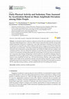 Research paper thumbnail of Daily Physical Activity and Sedentary Time Assessed by Acceleration Based on Mean Amplitude Deviation among Older People