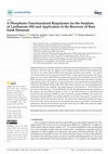 Research paper thumbnail of A Phosphonic Functionalized Biopolymer for the Sorption of Lanthanum (III) and Application in the Recovery of Rare Earth Elements