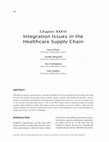 Research paper thumbnail of Integration Issues in the Healthcare Supply Chain