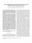 Research paper thumbnail of Adoption and sophistication of clinical information systems in Greek public hospitals: Results from a national web-based survey