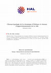 Research paper thumbnail of Chrono-typologie de la céramique d'Orléans et réseaux d'approvisionnement de la ville