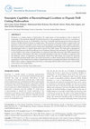 Research paper thumbnail of Synergistic Capability of Bacterial-fungal Co-culture to Degrade Drill Cutting Hydrocarbon