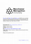 Research paper thumbnail of The use of synthetic cannabinoid receptor agonists (SCRAs) within the homeless population: motivations, harms and the implications for developing an appropriate response