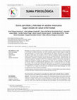 Research paper thumbnail of Estrés percibido y felicidad en adultos mexicanos según estado de salud-enfermedad