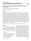 Research paper thumbnail of Cannabis use, abuse and dependence during the COVID-19 pandemic: a scoping review