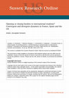 Research paper thumbnail of Opening or closing borders to international students? Convergent and divergent dynamics in France, Spain and the UK