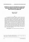 Research paper thumbnail of Investigation of Some Weaving Samples in Kuluncak Village of Divrigi District in Sivas and Restitution Studies