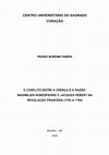 Research paper thumbnail of O Conflito entre Crença e Razão na Revolução Francesa.