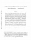 Research paper thumbnail of On the implied weights of linear regression for causal inference