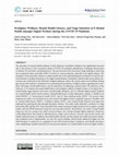 Research paper thumbnail of Workplace Wellness, Mental Health Literacy, and Usage Intention of E-Mental Health amongst Digital Workers during the COVID-19 Pandemic