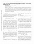 Research paper thumbnail of There is no direct generalization of positive partial transpose criterion to the three-by-three case