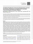 Research paper thumbnail of The Relationship Between Corticomotor Reorganization and Acute Pain Severity: A Randomized, Controlled Study Using Rapid Transcranial Magnetic Stimulation Mapping