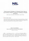 Research paper thumbnail of Vibro-Acoustic Modeling of a Trimmed Truck Cabin in Low Frequency Range to Tackle the Challenge of Weight Reduction